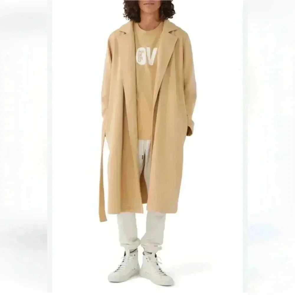 Human Nation Unity heavyweight Fleece Long Coat - Picture 1 of 13